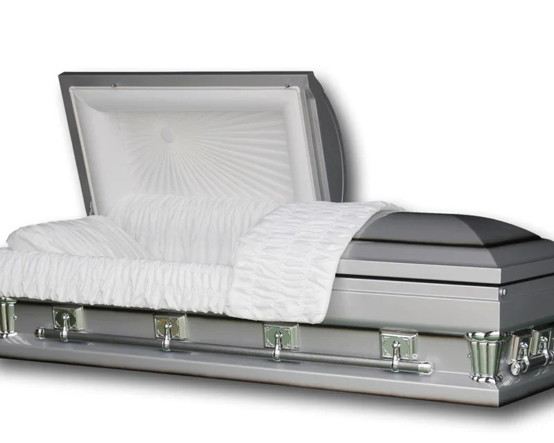 Oversized Casket "Adams Silver 27.5"