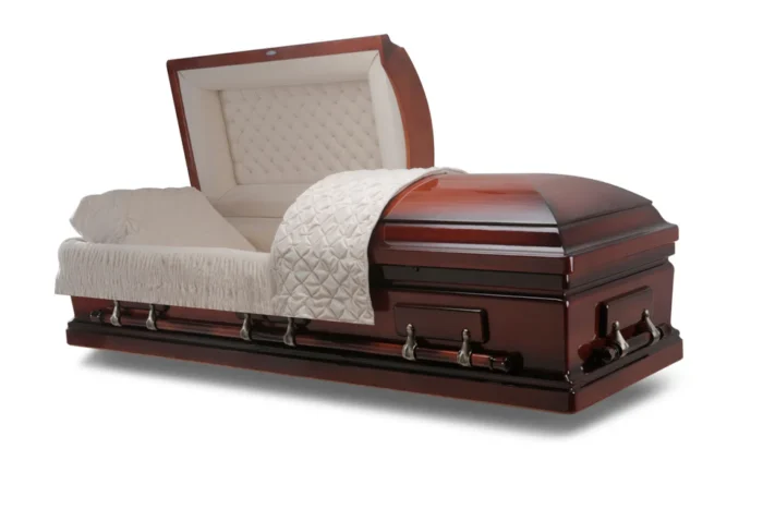 Nashville Poplar Solid Wood Casket