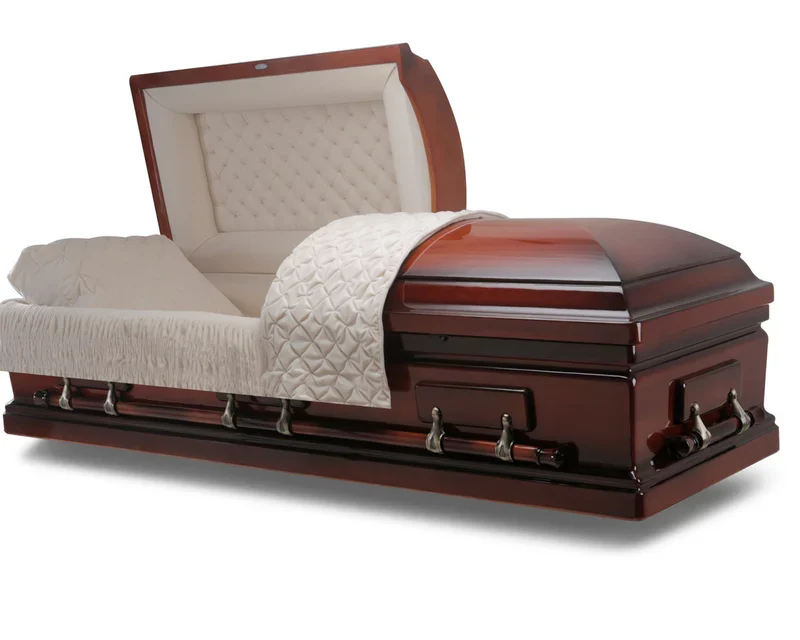 Nashville Poplar Solid Wood Casket