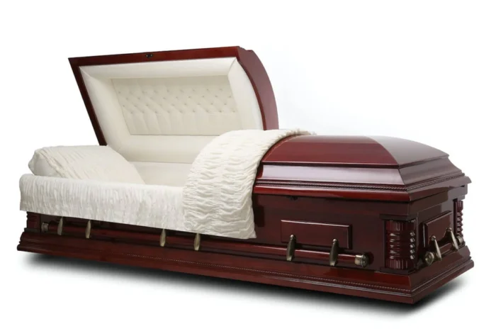 Funeral Casket "Roosevelt" Solid Wood